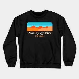 Valley of Fire State Park Hiking Mohave Desert Overton Nevada Crewneck Sweatshirt